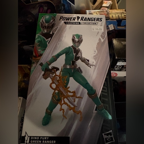 Nwt green Power Ranger Lightning Collection Figure - Picture 1 of 1
